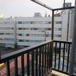 階段側ベランダ
